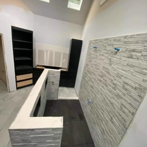 Tile shower in Decatur AL from Alabama Custom Flooring & Design