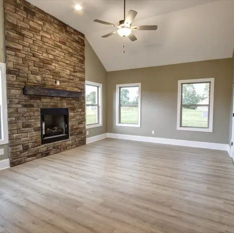 living room in Cullman AL from Alabama Custom Flooring & Design