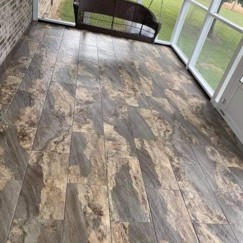 Custom sunroom in Hartselle AL from Alabama Custom Flooring & Design